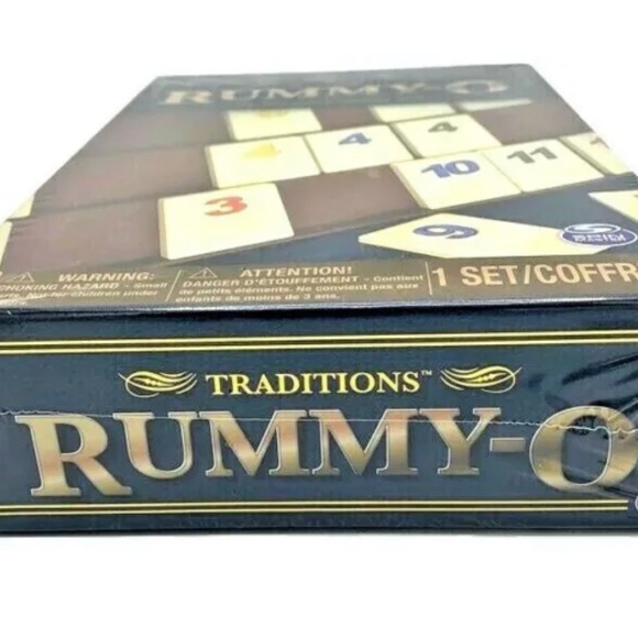 Traditions Rummy-O Game Tile Fast Paced Game By Spin Master Sealed NEW - Picture 12 of 12